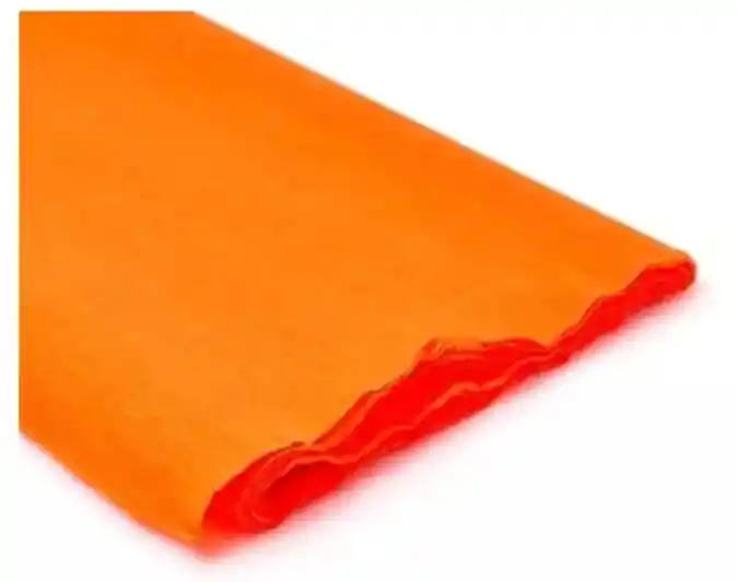 Papel Crepe Naranja X1