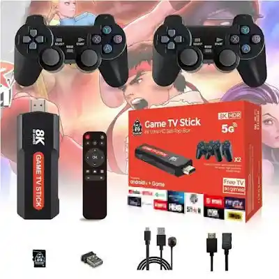 Game Tv Stick 8k + Smart Tv