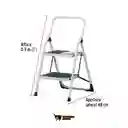 Escalera Tubular, Plegable, 2 Peldaños, Pretul 24118
