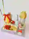 Bandeja En Acrílico Elegante, Ancheta Productos Exclusivos, Decoración Roja.