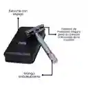 Máquina De Afeitar Clásica Estuche +60 Cuchillas Tradicional Negro
