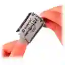 Máquina De Afeitar Clásica Estuche +60 Cuchillas Tradicional Negro