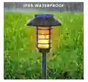 Lampara Solar Led Estilo Antorcha Estaca