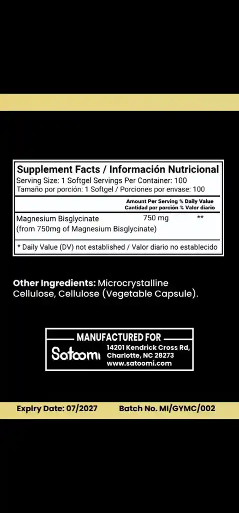 Bisglicinato De Magnesio