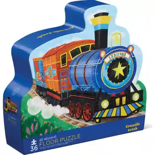 Rompecabezas Didáctico Tren 36 Piezas Para Niños