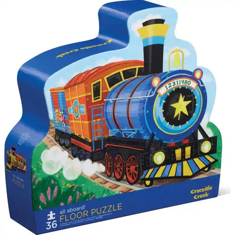 Rompecabezas Didáctico Tren 36 Piezas Para Niños