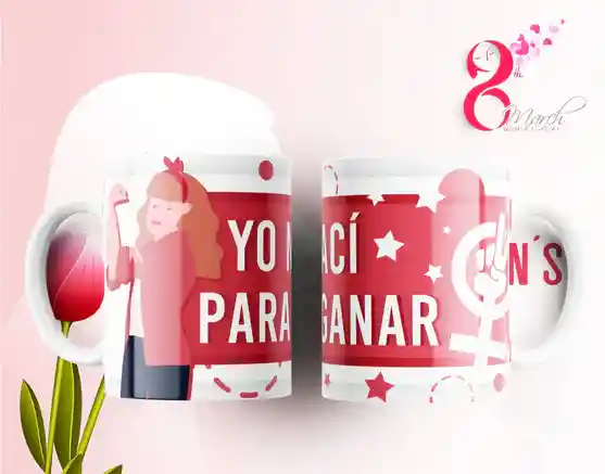Mug Día De La Mujer 11 Oz Ref. 5 X 1 Unidad