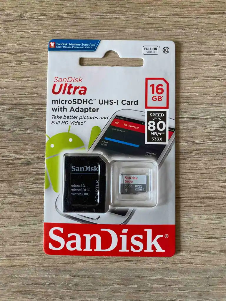 Memoria Micro 16 Gb