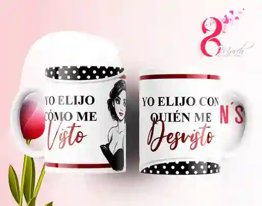 Mug Día De La Mujer 11 Oz Ref. 4 X 1 Unidad