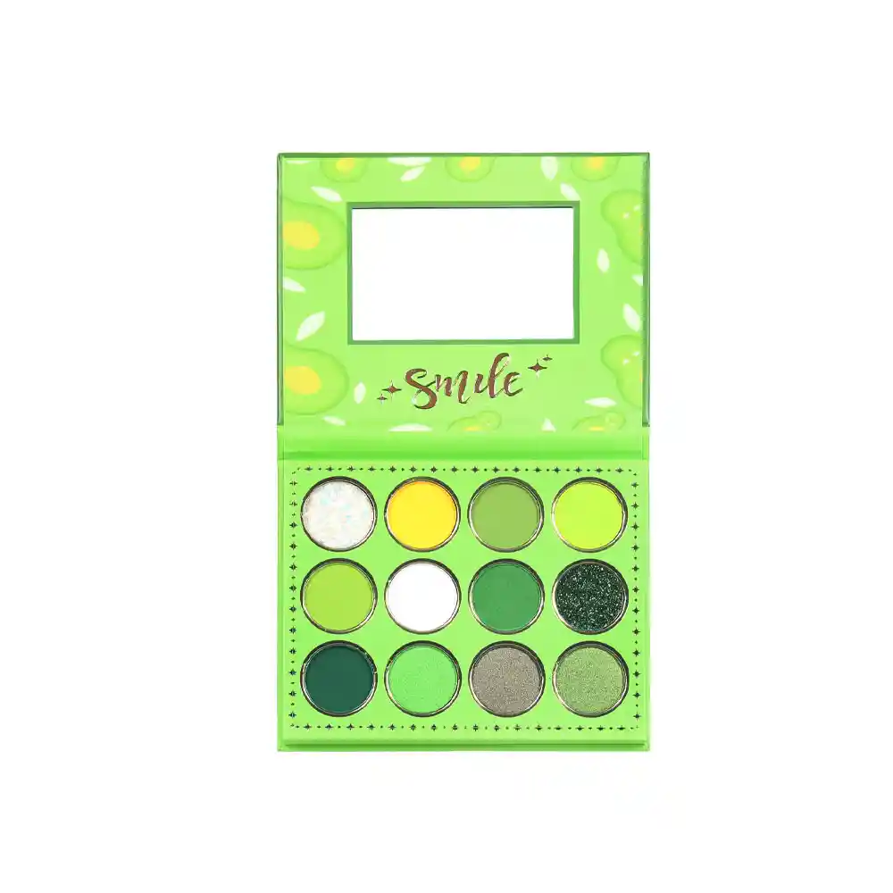 Paleta De Sombras X 12 Mundo Aguacate Tono 1 - True Lover