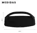 Parlante Portatil Boom Mega Bass Sound Luces Bluetooth Tws Resiste Salpicaduras Negro