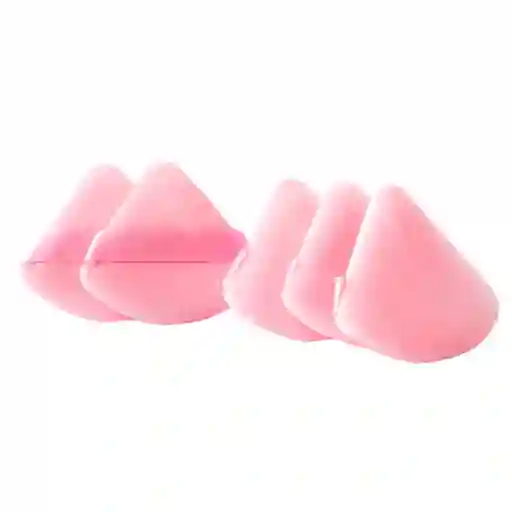 Set De Esponjas X 5 Puffs Triangulares Para Maquillaje - True Lover