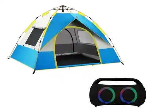 Carpa Camping 2x2 Mosquitero Filtro Uv + Parlante Portatil