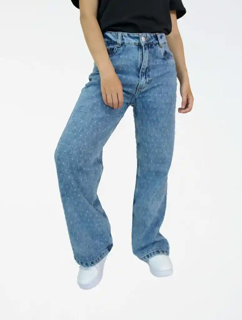 Pantalón Jean Para Mujer - The Rhino Azul M/8