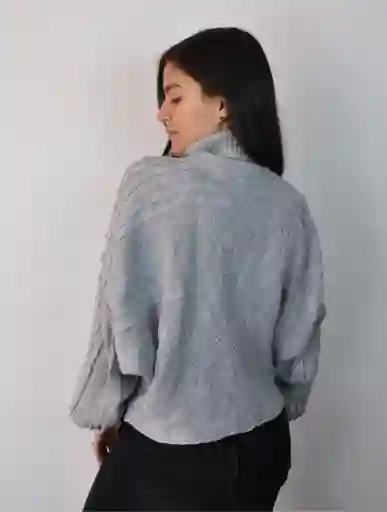 Suéter Cuello Tortuga - Solei Gris U