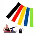 Kit 5 Bandas Resistencia Elasticas Ejercicio Y Terapia Gimnasio