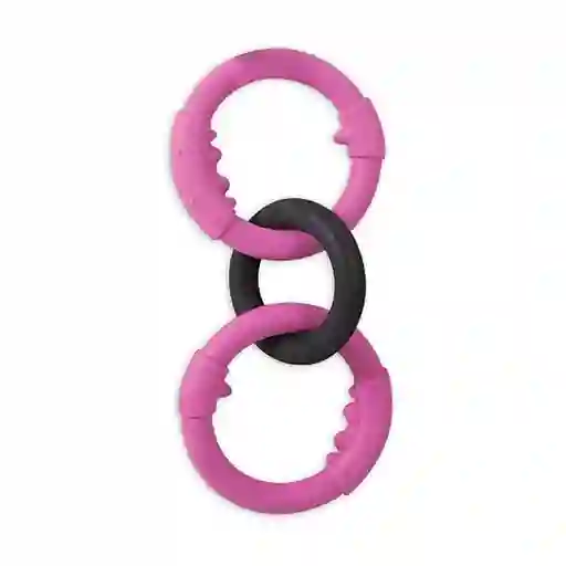 Juguete Para Perro Big Mouth Rings Triple Jw (color Surtido)