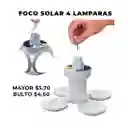 Lampara Linterna Solar Led Portátil Recargables Usb Colgante