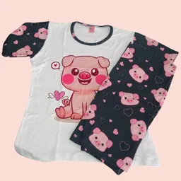 Pijama Pantalon Marranitos Talla M