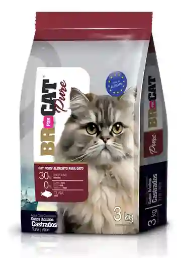 Br For Cat Castrados Atun X 3 Kg