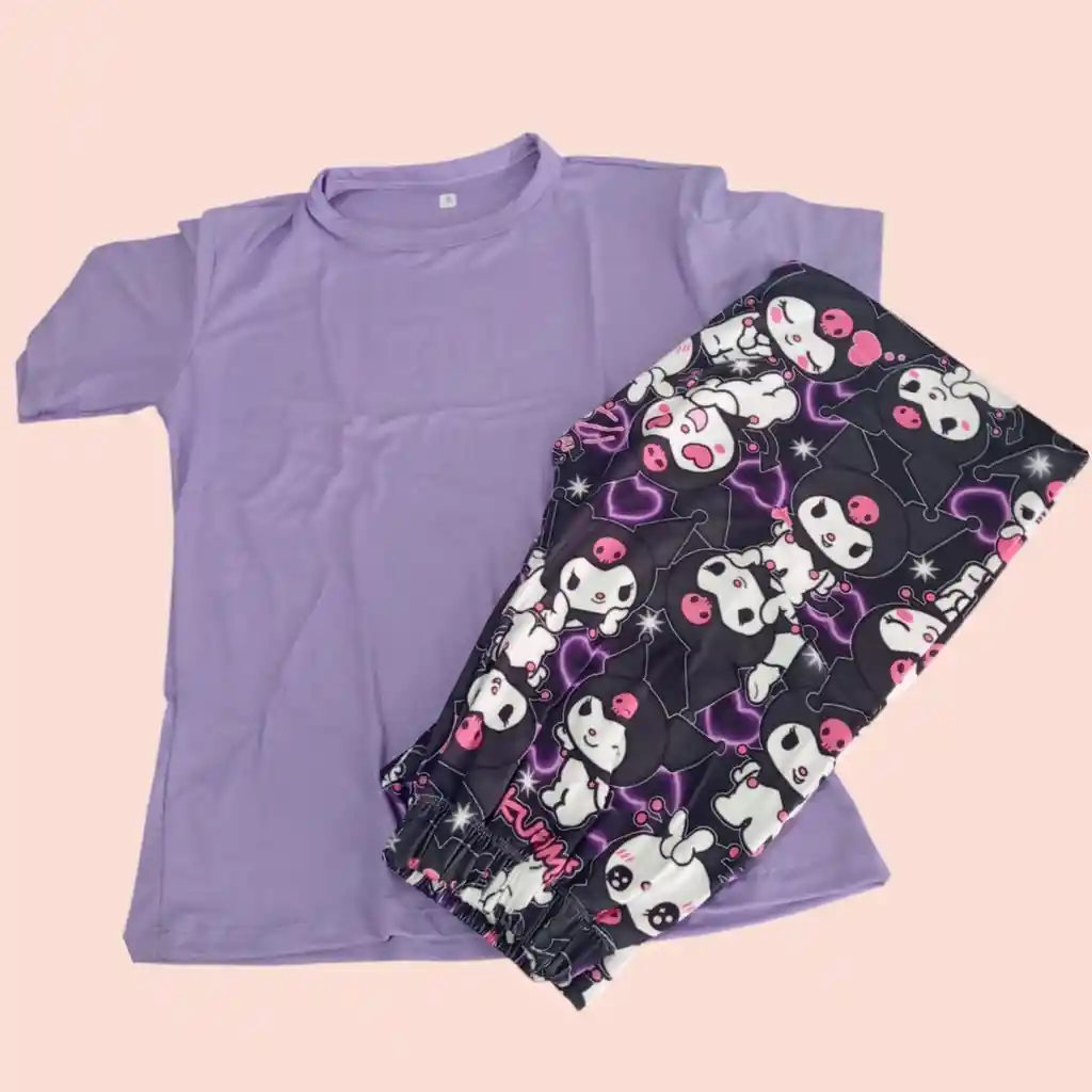 Pijama Pantalon Kuromi Talla L
