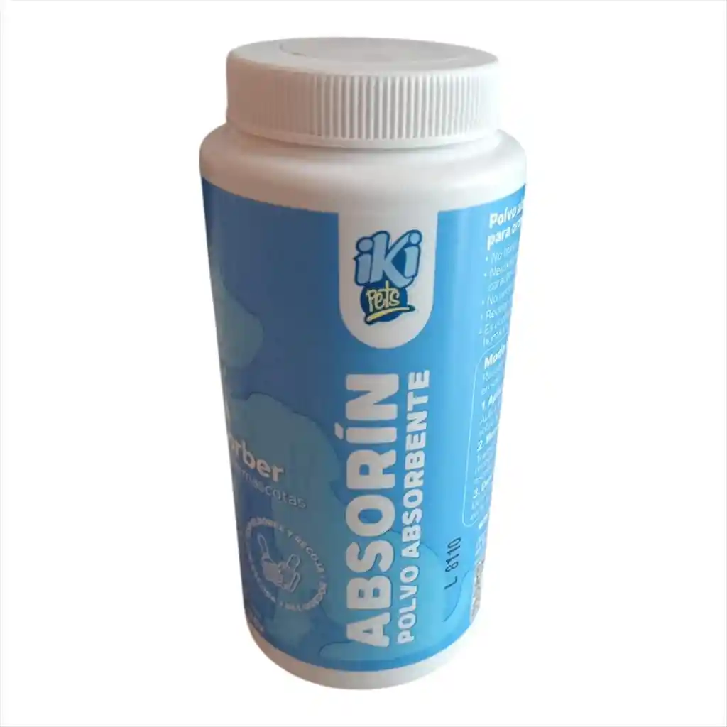 Absorín Polvo Absorbente Iki Pets X120ml