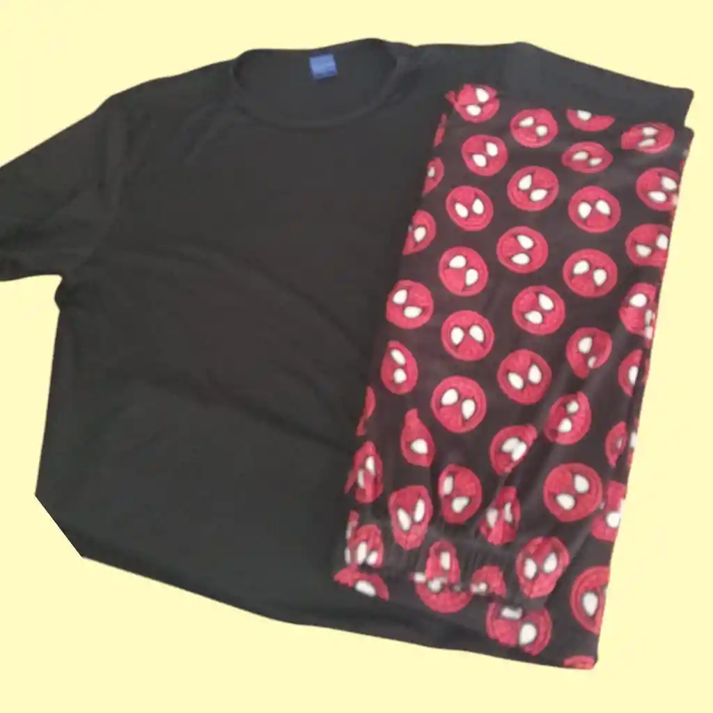 Pijama Pantalon Hombre Spiderman Talla M