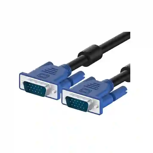 Cable Vga A Vga Macho A Macho De 5 Metros Grueso Pantalla