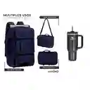 Maleta Bolso Para Pc Laptop Viajero Multifuncional Color Negro Con Termo Stanley Negro Replica