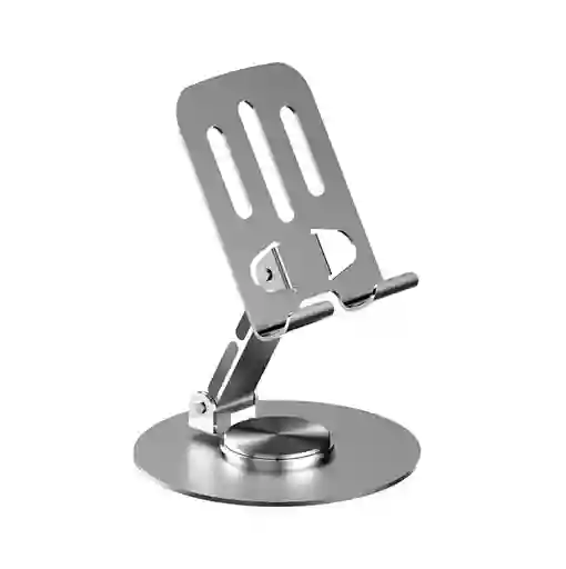 Soporte Base Para Celular Tablet Escritorio Ajustable Blanco
