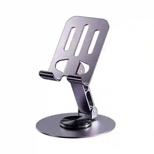 Soporte Base Para Celular Tablet Escritorio Ajustable Negro