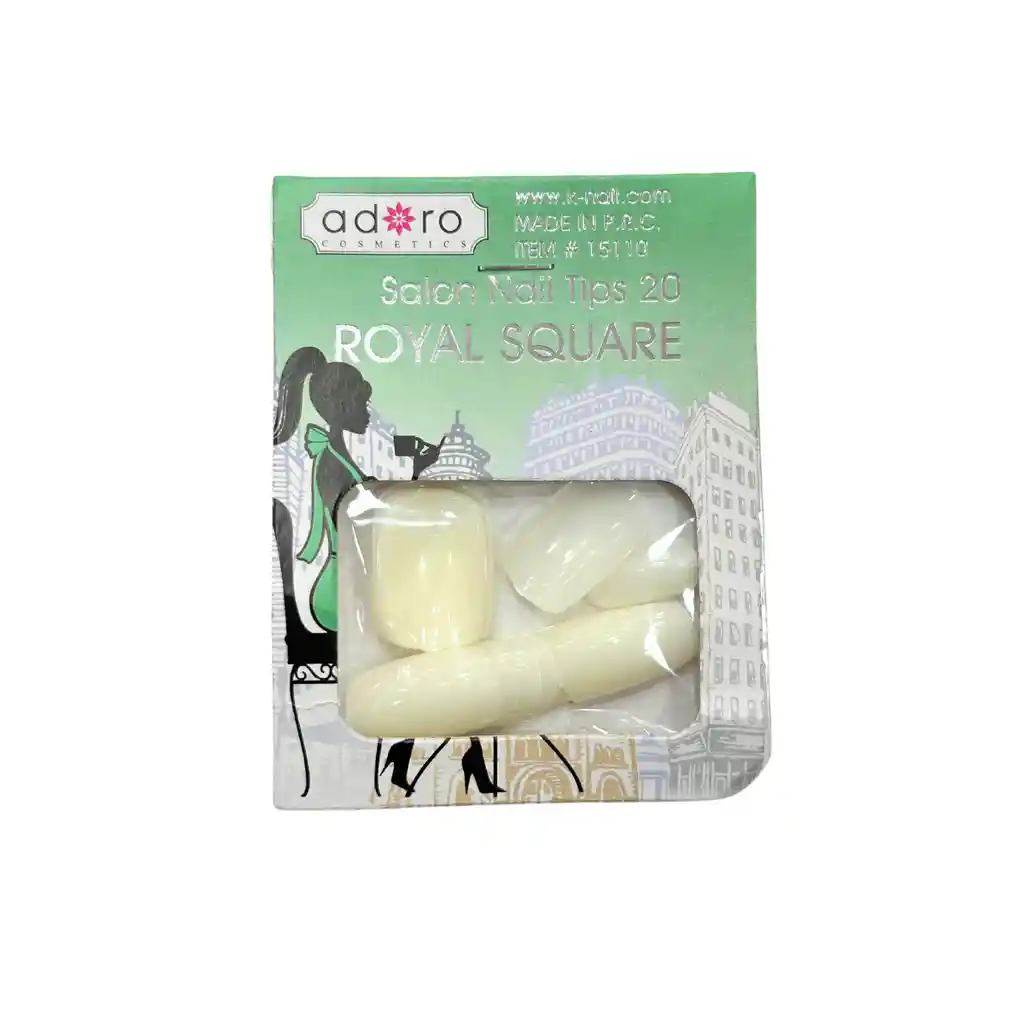Uñas Postizas Adoro Royal Square