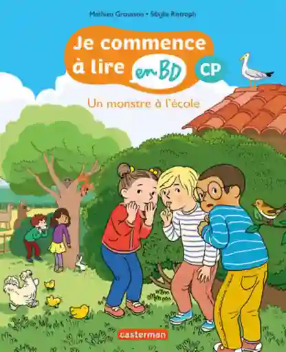 Je Commence Á Lire - T02 - Un Monstre Á L'ecole - Cp