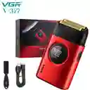 Maquina Rasuradora De Afeitar Shaver Vgr V-377 Roja