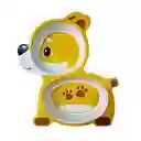 Vajilla Infantil De Fibra De Bambú Perrito
