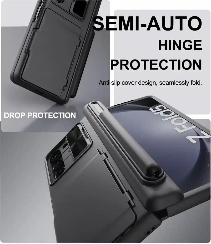 Carcasa Estuche Protectora Armadura Para Samsung Galaxy Z Fold 5