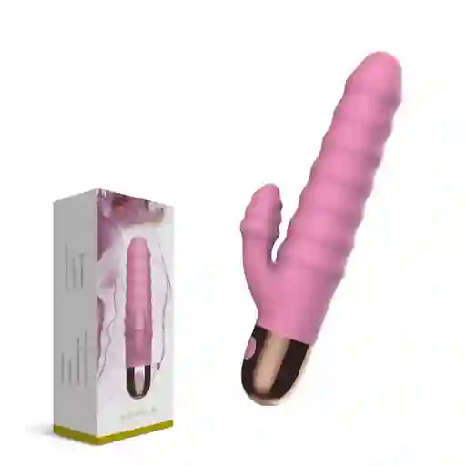 Vibrador Duet Driller Rosado