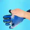 Guante Para Peinar Masajear Bañar Mascotas Perros Gatos Color Negro Con Azul