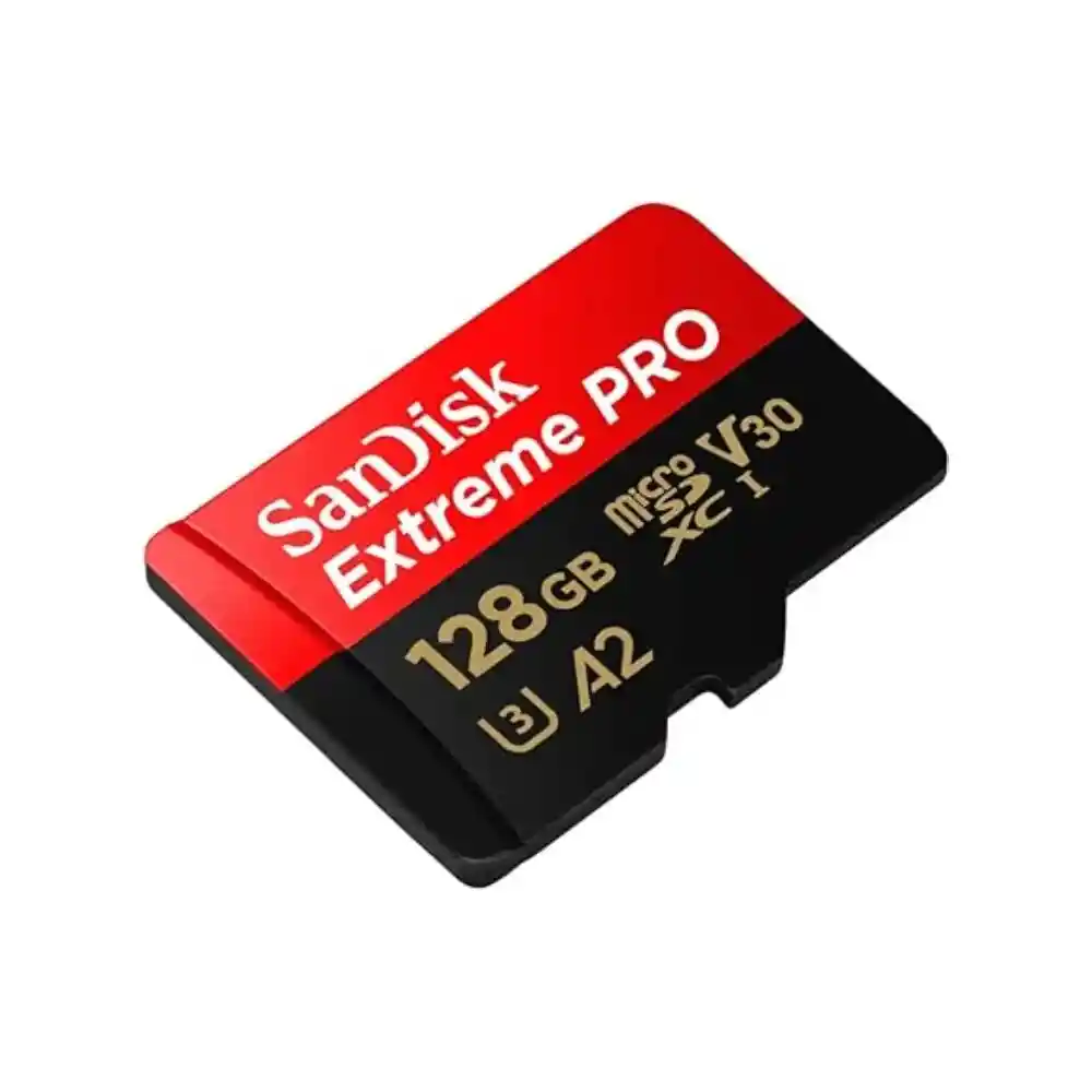Micro Sd 128gb Sandisk Extreme Pro U3 4k 200mbs