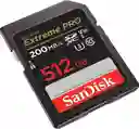 Sd Card 512gb Sandisk Extreme Pro 200mbs