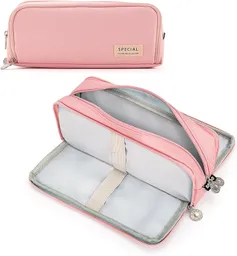 Cartuchera Grande Organizador Colores 3 Compartimentos