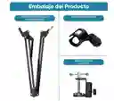 Soporte Micrófono Para Escritorio Con Brazo Ajustable