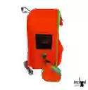 Maleta 3 En 1 Naranja Neon
