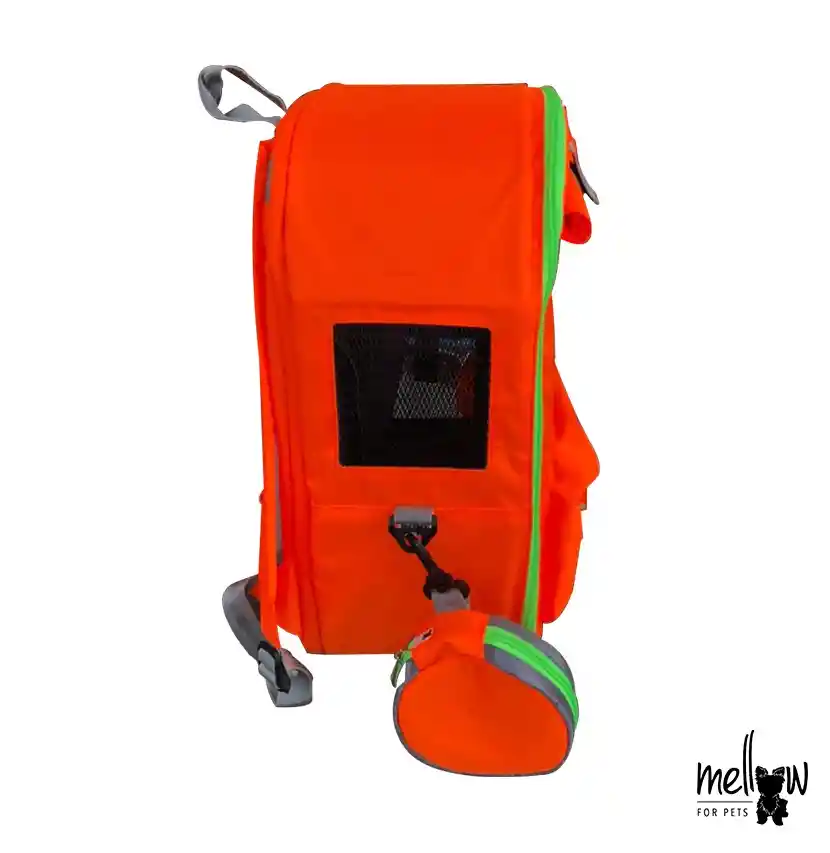 Maleta 3 En 1 Naranja Neon