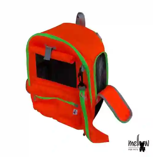 Maleta 3 En 1 Naranja Neon