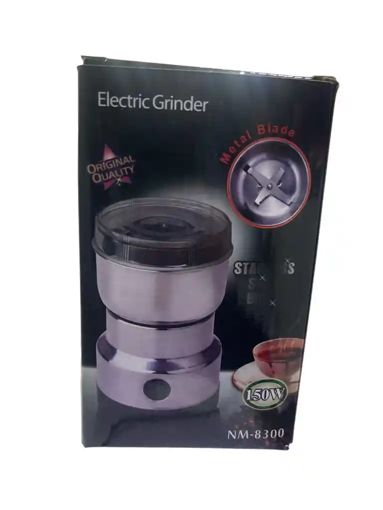 Moledor De Café Eléctrico De Acero Inoxidable 150w