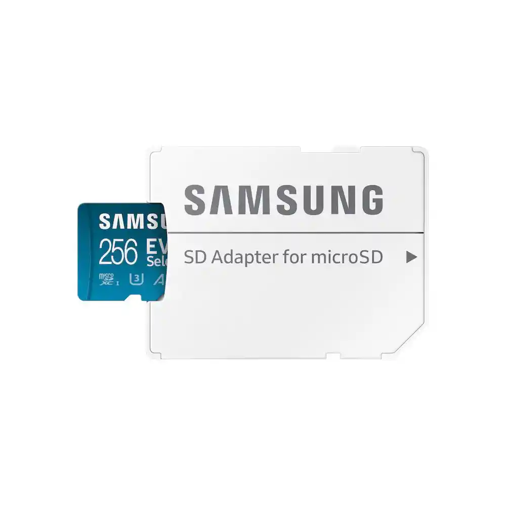 Micro Sd 256gb Samsung Evo Select U3 A2 V30 4k 160mbs