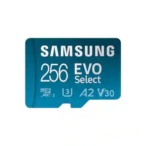 Micro Sd 256gb Samsung Evo Select U3 A2 V30 4k 160mbs