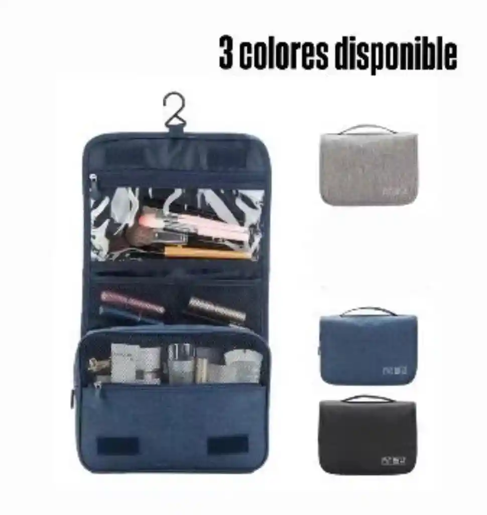 Organizador De Viaje Neceser Cosmetiquera Bolso Para Aseo