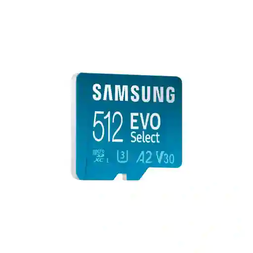 Micro Sd 512gb Samsung Evo Select U3 A2 V30 4k 160mbs